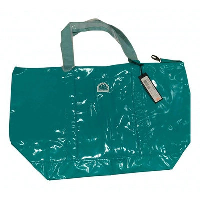 Pre-owned Sundek Turquoise Backpack