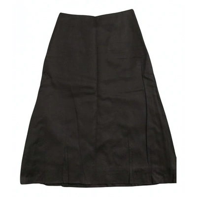 Pre-owned Viktor & Rolf Mid-length Skirt In Black