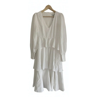 Pre-owned Olivia Rubin Mid-length Dress In White