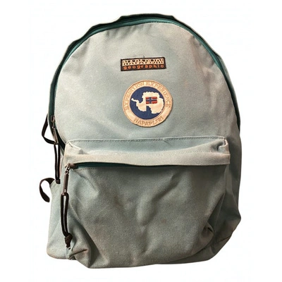 Pre-owned Napapijri Backpack In Navy