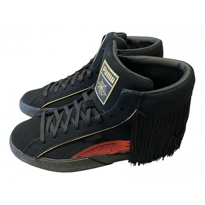 Pre-owned Charlotte Olympia Trainers In Black