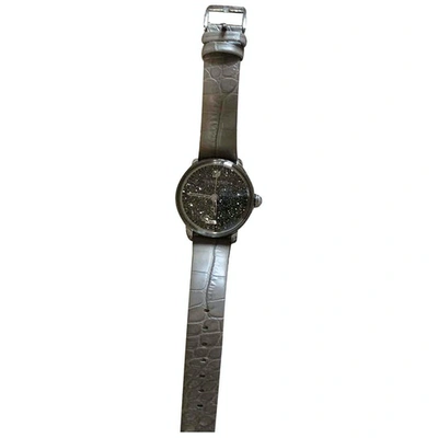 Pre-owned Swarovski Watch In Anthracite