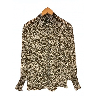 Pre-owned Pinko Shirt In Beige