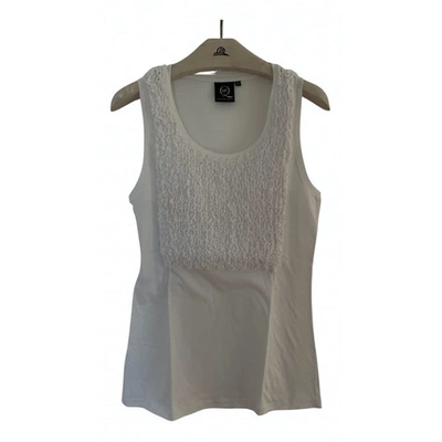 Pre-owned Mcq By Alexander Mcqueen Vest In White