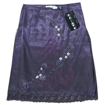 Pre-owned Hoss Intropia Purple Skirt