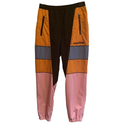 Pre-owned Moschino Multicolour Trousers