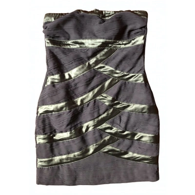 Pre-owned Pepe Jeans Mini Dress In Grey