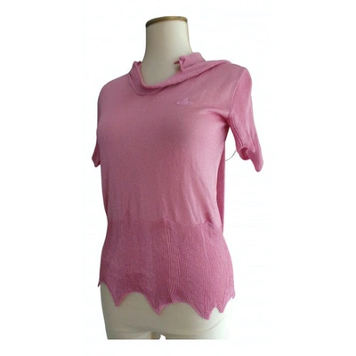 Pre-owned Vivienne Westwood Red Label Pink Cotton Top