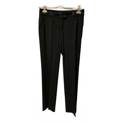 Pre-owned Paul & Shark Straight Pants In Black