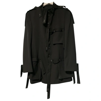 Pre-owned Yohji Yamamoto Black Wool Jacket