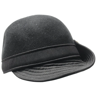 Pre-owned Gucci Black Wool Hat