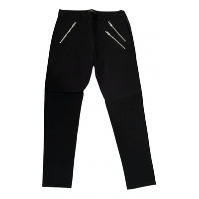 Pre-owned Joseph Slim Pants In Black