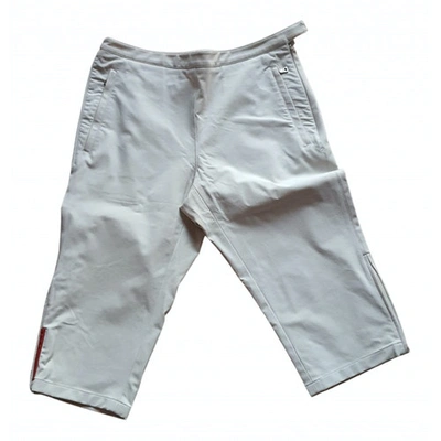 Pre-owned Prada Synthetic Shorts In Other