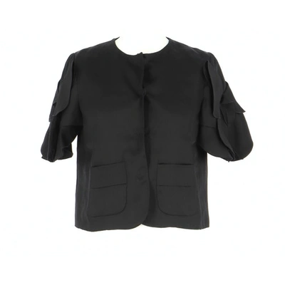 Pre-owned Dolce & Gabbana Silk Knitwear & Sweatshirt In Black