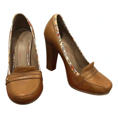 Pre-owned Paul & Joe Sister Leather Heels In Brown