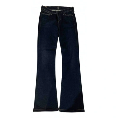 Pre-owned Citizens Of Humanity Blue Denim - Jeans Jeans