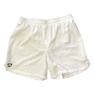 Pre-owned Nike White Polyester Shorts