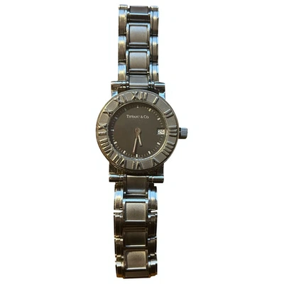 Pre-owned Tiffany & Co Watch In Silver