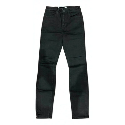Pre-owned Ayr Slim Jeans In Black