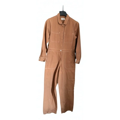 Pre-owned Lf Markey Brown Cotton Jumpsuit
