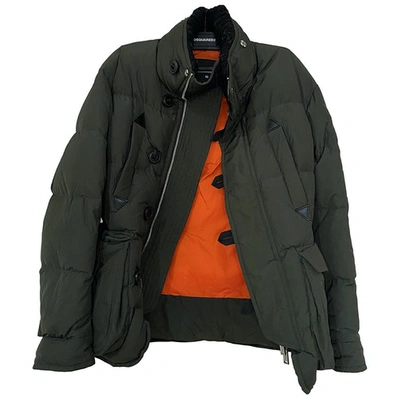Pre-owned Dsquared2 Jacket In Green