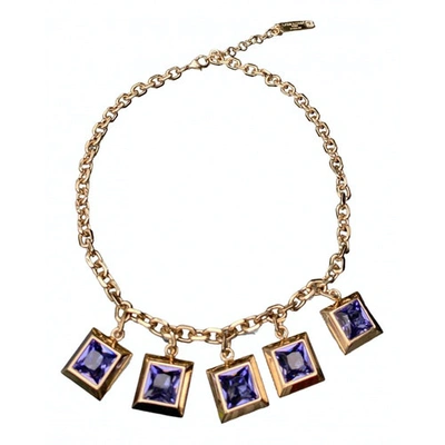 Pre-owned Loris Azzaro Necklace In Gold