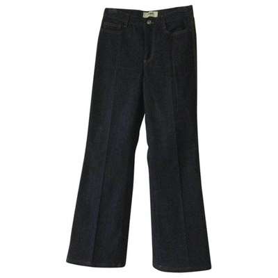 Pre-owned Fendi Large Pants In Blue