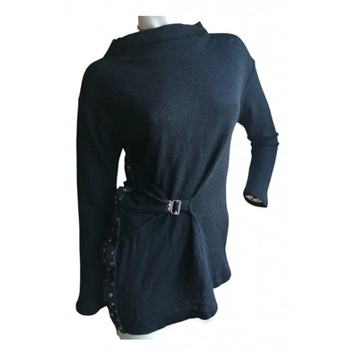Pre-owned Jean Paul Gaultier Wool Jumper In Black