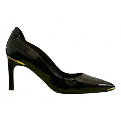 Pre-owned Ted Baker Leather Heels In Black