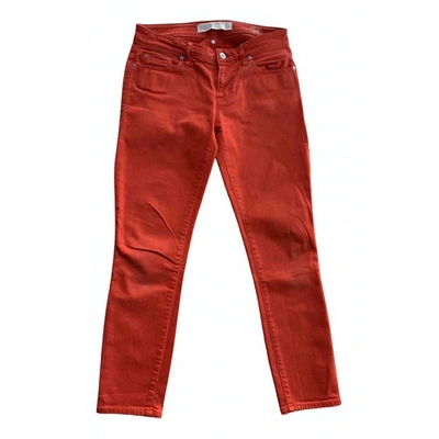 Pre-owned Marc By Marc Jacobs Trousers In Red