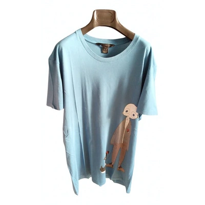 Pre-owned Marc By Marc Jacobs Blue Cotton T-shirt