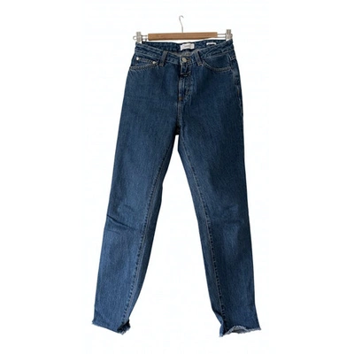 Pre-owned Closed Blue Cotton Jeans