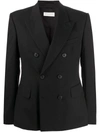 DRIES VAN NOTEN DOUBLE-BREASTED TAILORED BLAZER,815E7095-6AC0-2861-50D1-938DCF8B7914