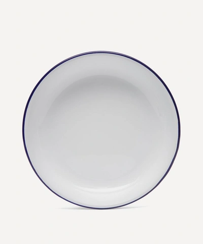 Falcon Enamelware Deep Plates Set Of Four In White