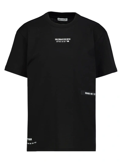 Dolce & Gabbana Kids T-shirt For Boys In Black