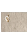Chilewich Mini Basketweave Placemat, 14" X 19" In Bark