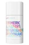 BUFF EXPERTS TURMERIC & PAPAYA BRIGHTENING DEODORANT, 2 OZ,TURMDEOD