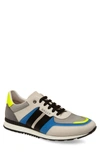 Bally Men's Aseo Multicolor Trainspotting-stripe Sneakers In White