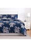 Southshore Fine Linens Premium Collection Flora 300 Tc In Flora Blue