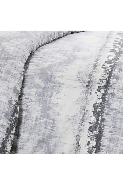 Southshore Fine Linens Premium Collection 300 Thread-count Long Staple Cotton Oversized Duvet Cover Set In Abstraction Grey