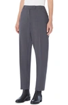 Jones New York Bi-stretch Woven Straight Leg Pant In Grey Flannel