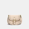 Coach Beat Saddle Bag In Brass/ivory