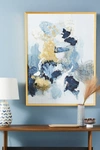 ANTHROPOLOGIE BLUE SEASON WALL ART,60699162