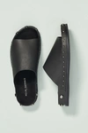 Kelsi Dagger Brooklyn Squish Studded Slide Sandal In Black