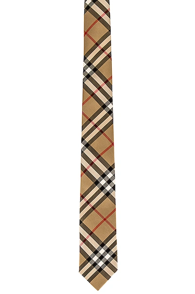 BURBERRY CHECK TIE,BURF-MA25