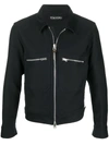 TOM FORD ZIP-UP COTTON JACKET