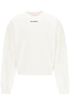 Off-white Marker Arrows Oversized Cotton Sweatshirt In White