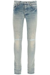 Amiri 3d Bones Jeans In Blue