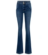 FRAME LE HIGH FLARE BOOTCUT JEANS,P00535380