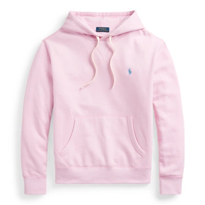 Ralph Lauren The Rl Fleece Hoodie In Carmel Pink